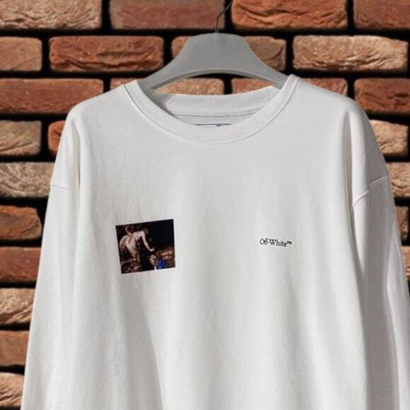 off-white White Sweatshirt - Picture 3 of 5